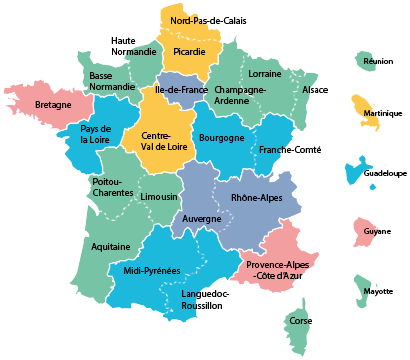 regions de france 2015